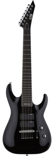 Ltd Sc207 Stephen Carpenter Signature Guitarra 7 Cuerdas Esp Color Negro Orientación de la mano Diestro