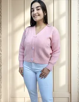 Comprar Sacos De Lana, Basico De Mujer Con Botones