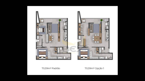 Imagem 6 de 30 de Apartamento Com 2 Suítes À Venda, 46 M² Por R$ 686.000,00 - Empresarial 18 Do Forte - Barueri/sp - Ap0671