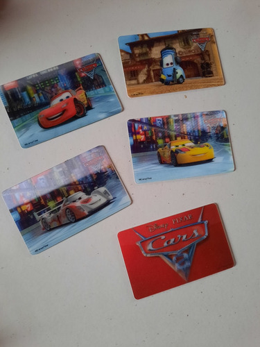 Tarjeta Rinde Más Pelicula Cars Disney Pixar