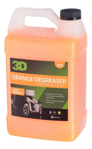 Orange Degreaser 3d/desengranaste Cítrico/uso Interior Galon