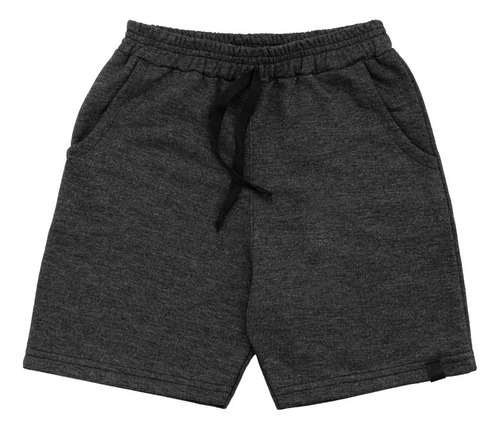 Kit 4 Bermudas Moletom Infantil Menino Com Bolso 4/6/8/10/12