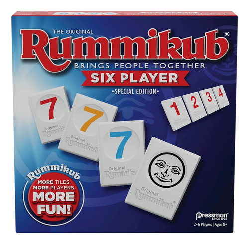 Edicion Para Seis Jugadores De Rummikub: El Clasico Juego...