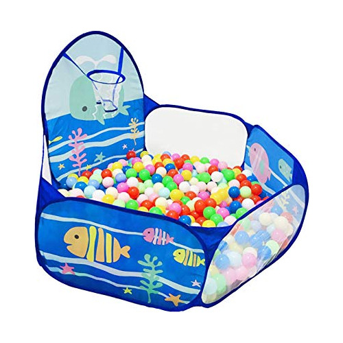 Lojeton Kids Ball Pit Pop Up Tienda De Juegos Para Niños, Pi