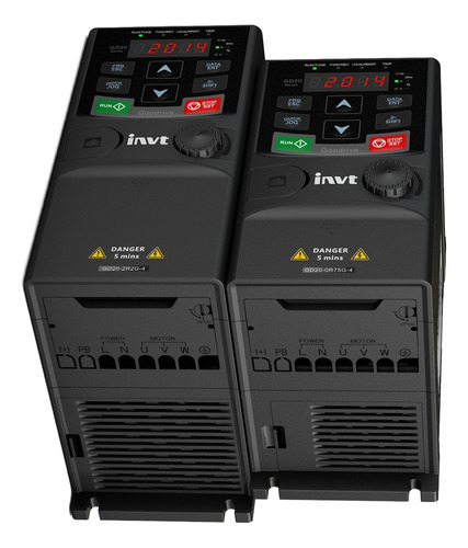 Variador De Velocidad 0,5hp 0,4kw 220v Gd20 Invt