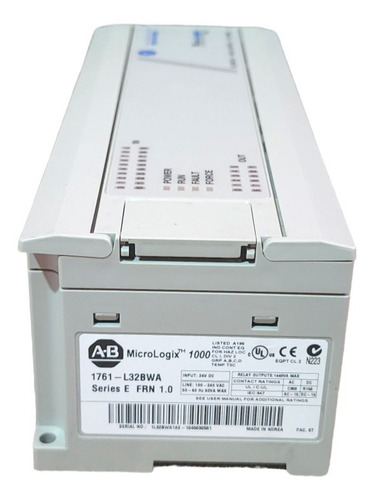 1761-l32bwa Micrologix 1000 Plc Allen Bradley
