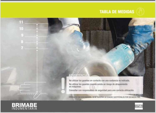 Guante Precisión Látex Ombu Antideslizante Certificado Iram