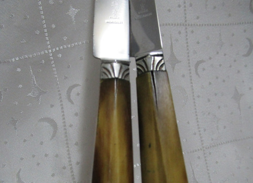 Par Cuchillos Sabatier Jeune K France Cabos De Asta 12631 (Usado)
