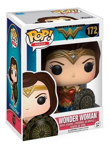 Imagem 3 de 3 de Pop! Mulher Maravilha Wonder Woman #172 | Dc Comics