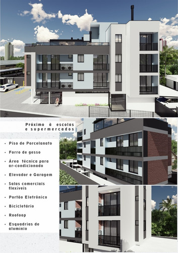 Imagem 10 de 30 de Soul Anita | Apartamento Com 01 Suíte + 01 | Rooftop Gourmet | Sacada Com Churrasqueira - Sa02265 - 70803354