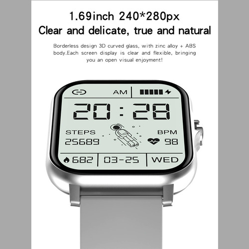 Smart Watch Reloj Inteligente Fralugio Q13 Notificaciones Hd