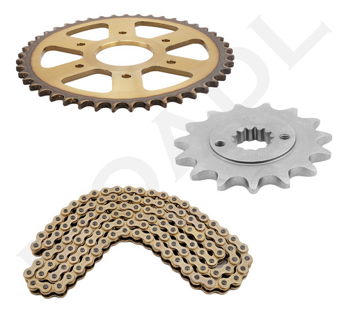 Kit De Arrastre Sprockets Para Bajaj Dominar 400 520h-120l