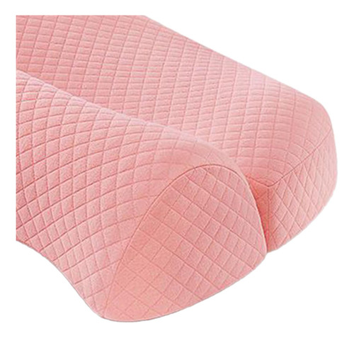 Almohada Para El Cuello Almohada Cervical Transpirable Rosa