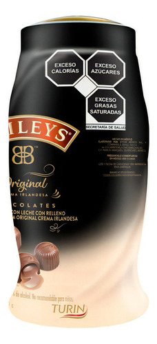 Choclate Turín Baileys Original Vitrolero 270g