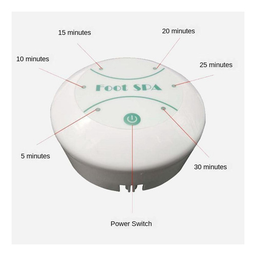 Ionic Detox Foot Spa Unidad De Limpieza De La Máquina