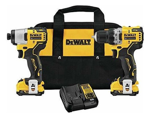 Kit Combinado De Taladro Inalambrico Dewalt Xtreme 12v Max 