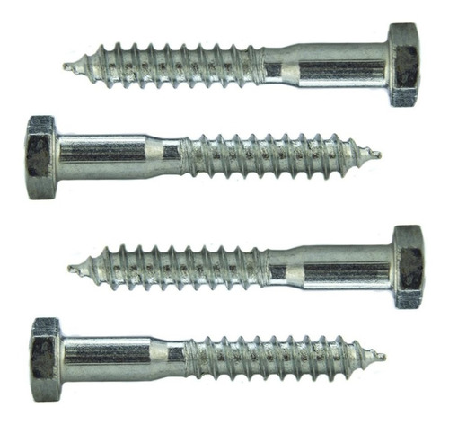 Parafuso Sextavado Soberba 3/16 X 50 Mm - 100 Peças