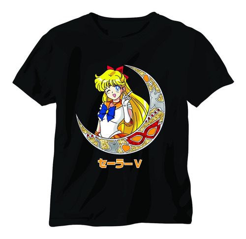 Polera Estampada Sailor Venus - Mina Aino - Sailor Moon- Dtf