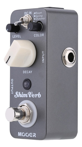 Pedal De Efeitos De Reverberação Digital Mooer True Verb