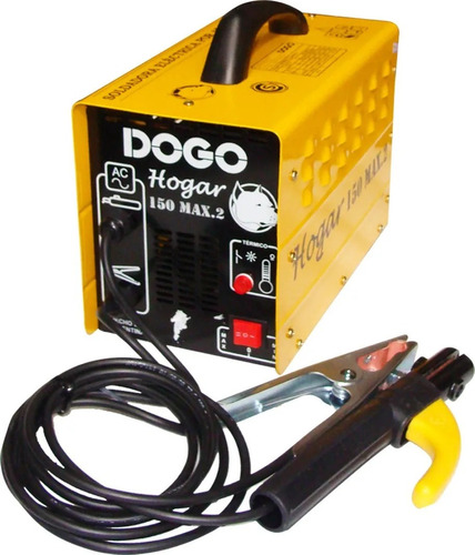 Soldadora Dogo Hogar Max 150 Amperes Max150 220 V Color Amarillo