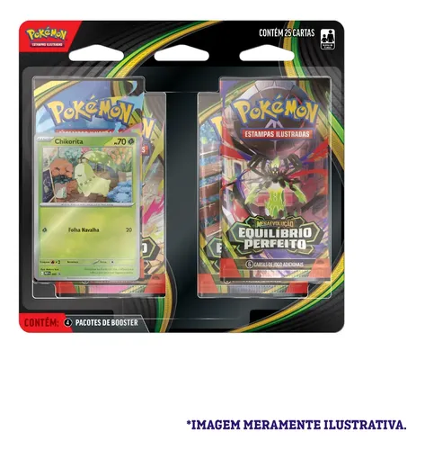 Pokémon Tcg Blister Quádruplo Copag Equilíbrio Perfeito