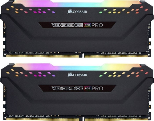 Imagem 1 de 1 de Corsair Vengeance Rgb Cmw16gx4m2z2933c16 2x8gb 16 Gb - Black
