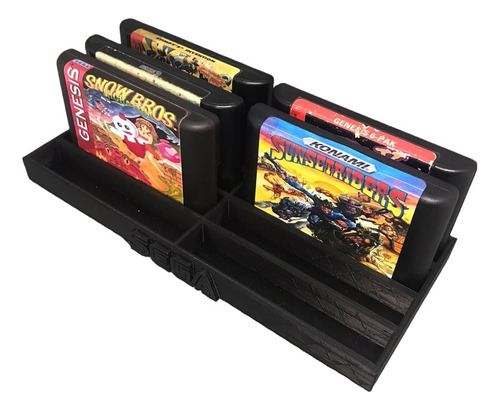 Organizador Para 8 Catridges De Sega Genesis Stand