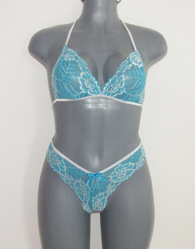 Coordinado Tanga + Bra Talla  Chica /mediana 056