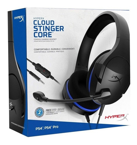 Auriculares gamer HyperX Cloud Stinger Core HX-HSCSC black