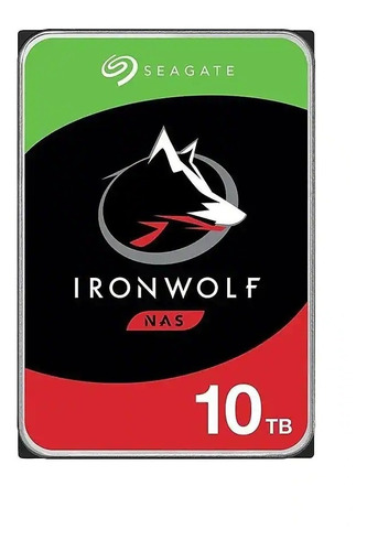 Disco Duro 10tb Seagate Ironwolf St10000vn0008 Para Nas 3.0 