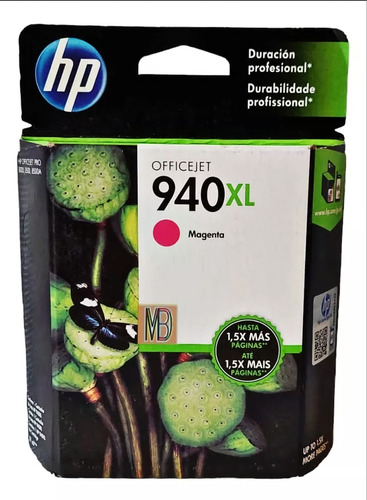 Cartucho Hp 940xl Magenta C4908al Officejet Pro 8000 8500 