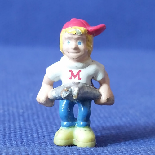 Figura Miniatura Mighty Max Red Hat Con Herramienta Bbt 93 (Usado)