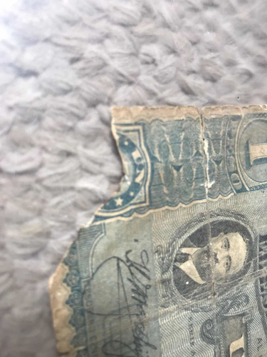 Billete De 1 Peso 1914 Serie A (Usado)