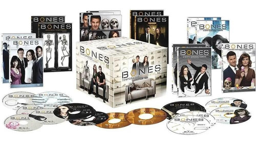 Imagem 1 de 1 de Box Coleção Dvd Bones 1ª A 7ª Temporada - 39 Dvds
