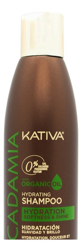 Kativa Macadamia Shampoo Hidratante Cabello Seco X 250ml