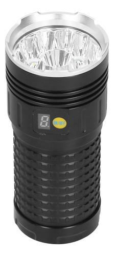 Linterna Impermeable Portátil Llevó La Antorcha Usb Recargab