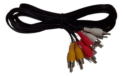 Cable Audio-video 3 Rca A 3 Rca X 2m 