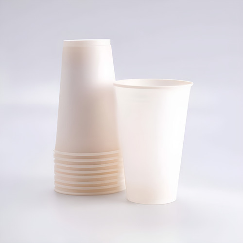 Vaso No 16 Largo Oz Biodegradable Reyma Paquete 25 Piezas Color Marrón Claro