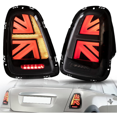 Luces Traseras Led Union Jack Para Bmw Mini Cooper R56 R57 R