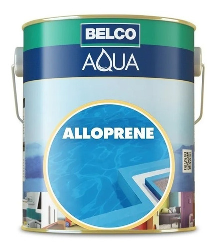 Pintura Piscina Bicomponente Caucho Clorado Alloprene Belco