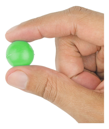 Fairly Odd Novelties Mini Ping Pong Bolas Redondas, Verde, 1