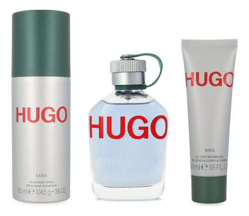 Set Hugo Green 3pzs - Caballero