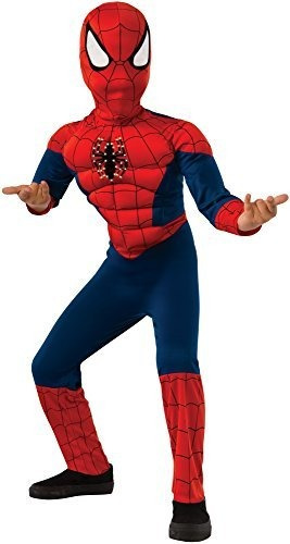 Rubie Maravilla Del Traje De Spider-man Deluxe Fibra Óptica 
