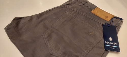 Pantalon De Hombre Corte Jean Tela Poplin Gamuzada Huapi