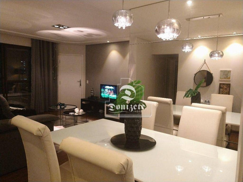Imagem 6 de 16 de Apartamento Com 3 Dormitórios À Venda, 105 M² Por R$ 740.000,00 - Vila Bastos - Santo André/sp - Ap5619
