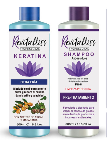 Tratamiento Capilar Reconstrucción Alasiante Kit 500ml