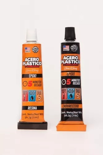 Pegamento Epoxy Acero Plastico 3 Ton Marca Pega 1000