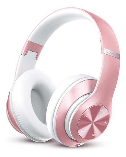 Auriculares Headphones Inalambricos Over-ear | Oro Rosa