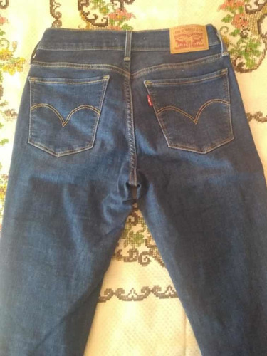 Jean Levis Mujer Súper Skinny Chupin Talle 26 Excelente