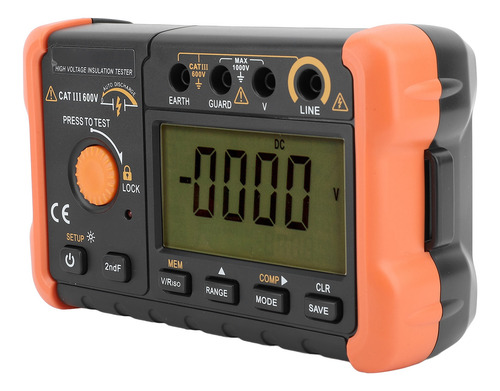 Medidor De Resistencia De Aislamiento Megohmímetro 100v~1000